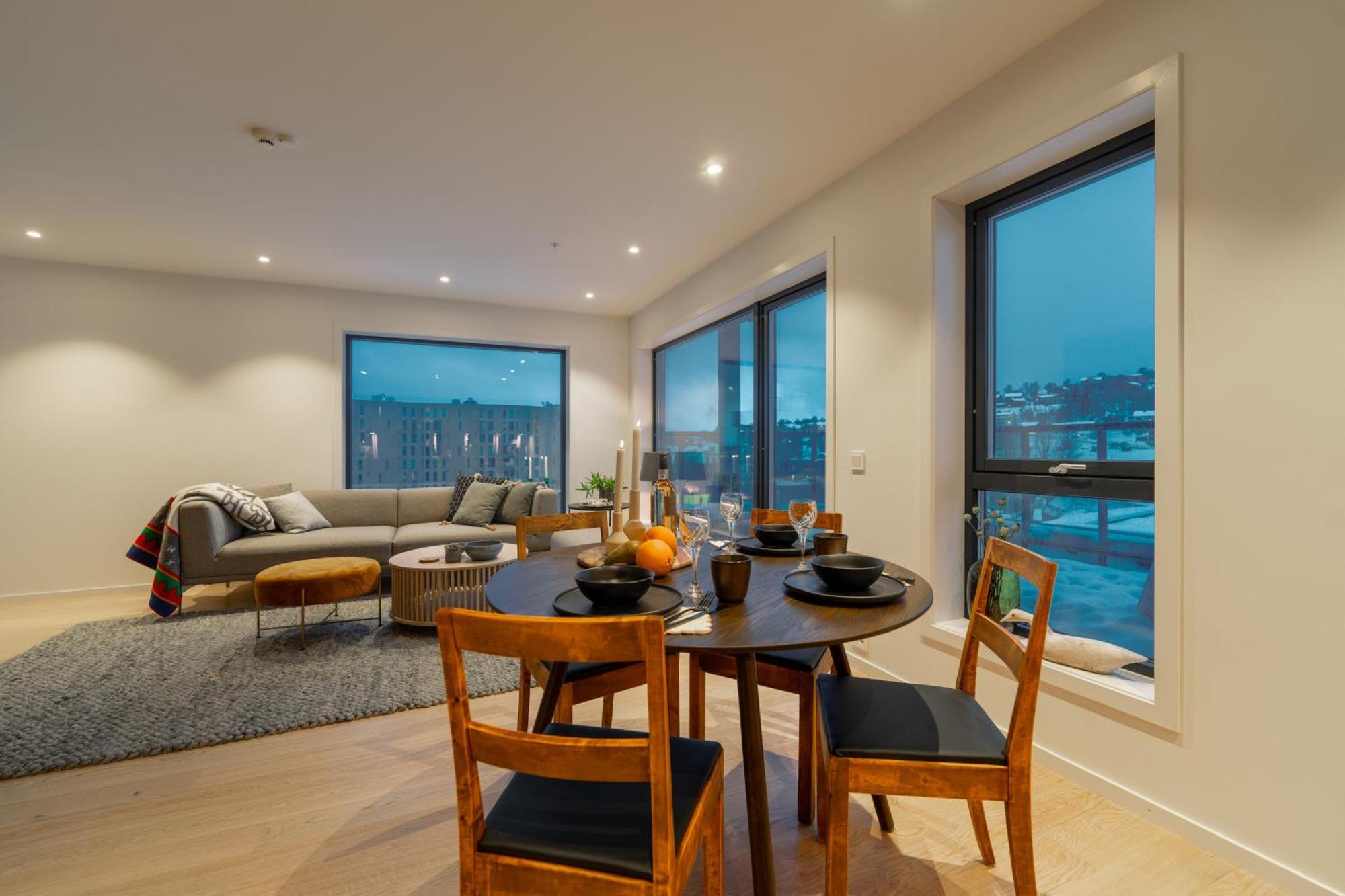 Northern Light Apartments - Nyholmen Luxury Penthouse B Tromsø Kültér fotó