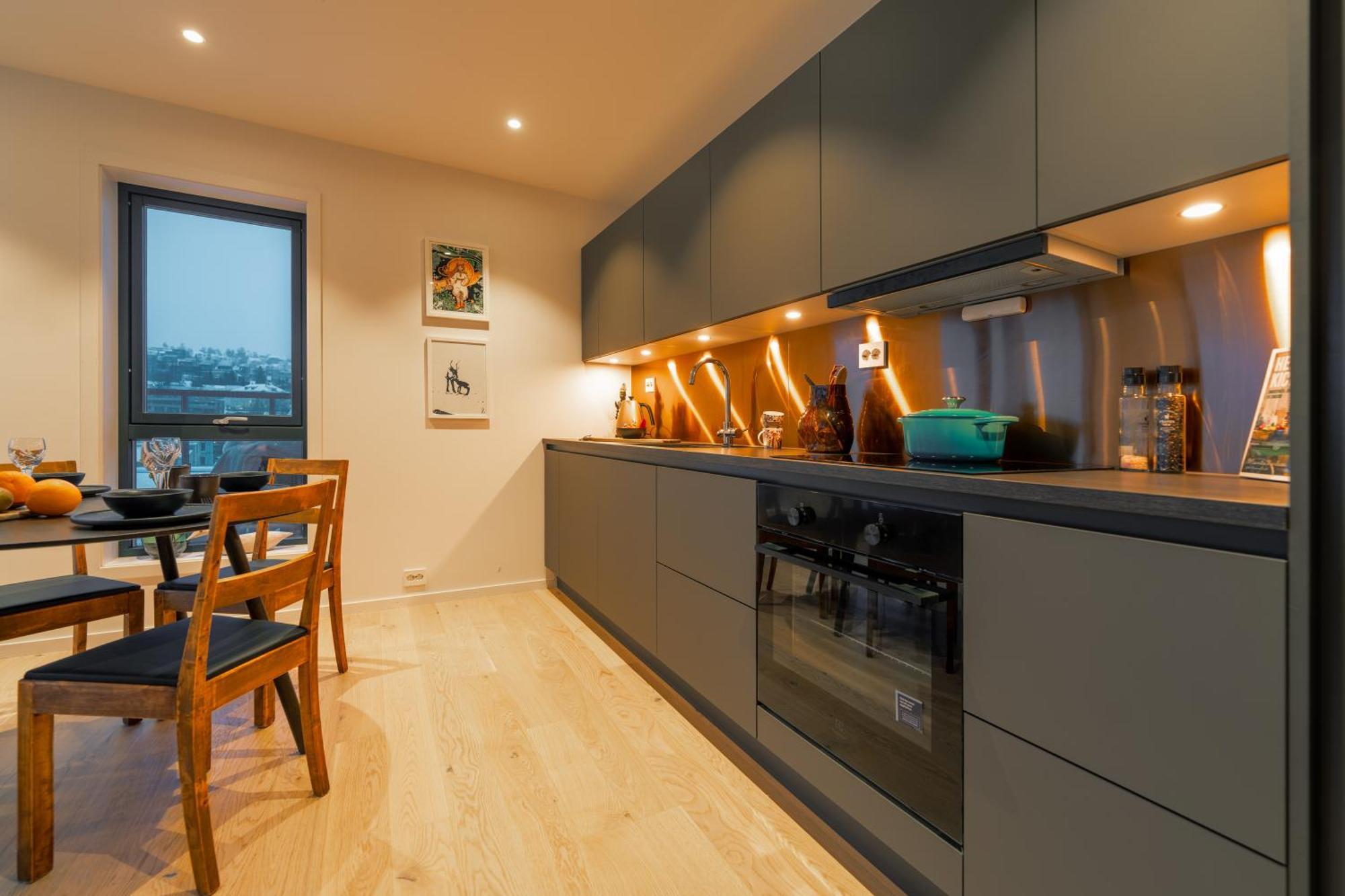 Northern Light Apartments - Nyholmen Luxury Penthouse B Tromsø Kültér fotó