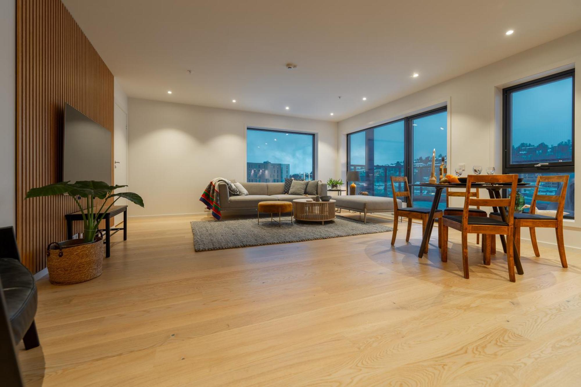 Northern Light Apartments - Nyholmen Luxury Penthouse B Tromsø Kültér fotó