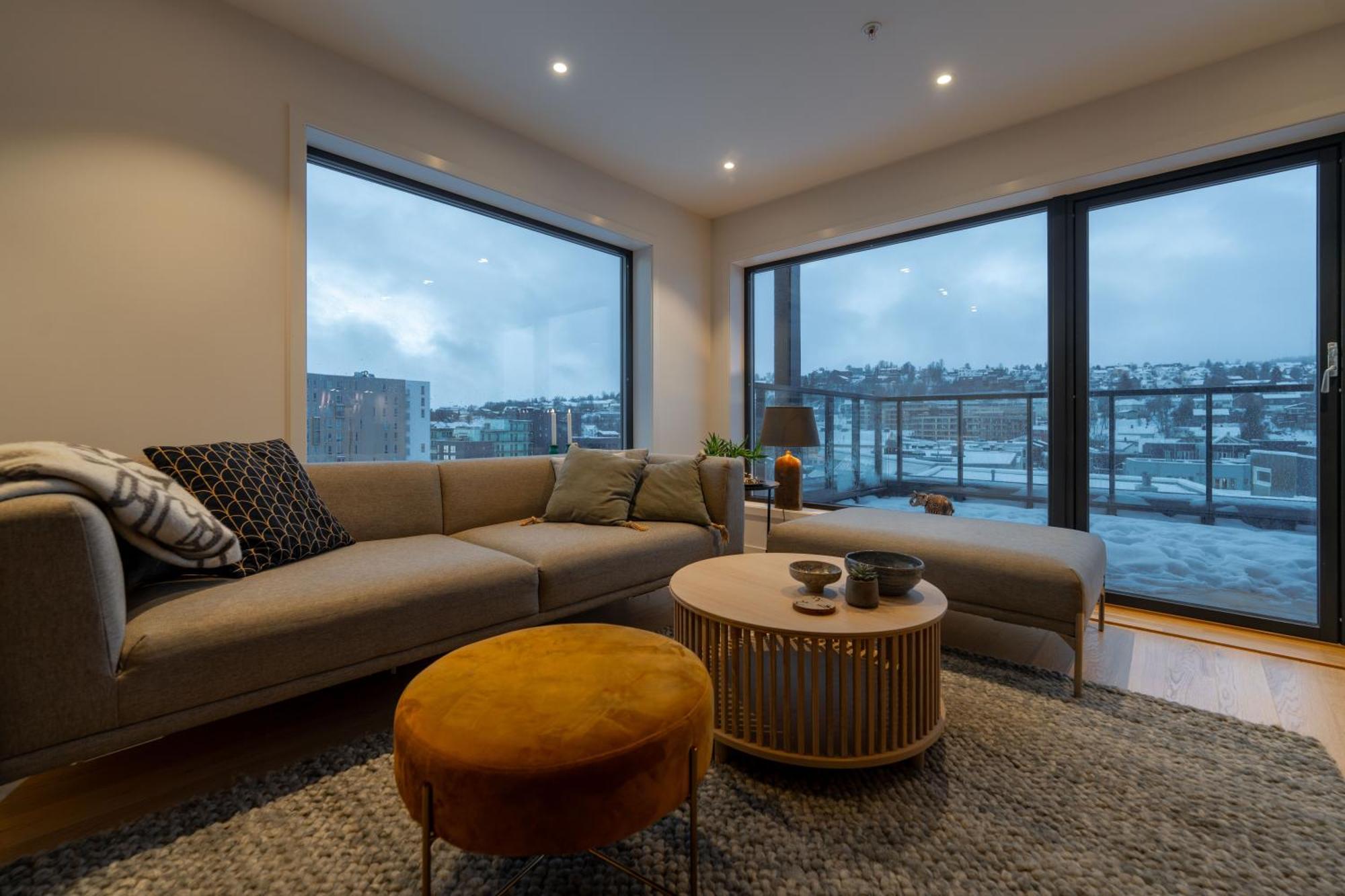 Northern Light Apartments - Nyholmen Luxury Penthouse B Tromsø Kültér fotó