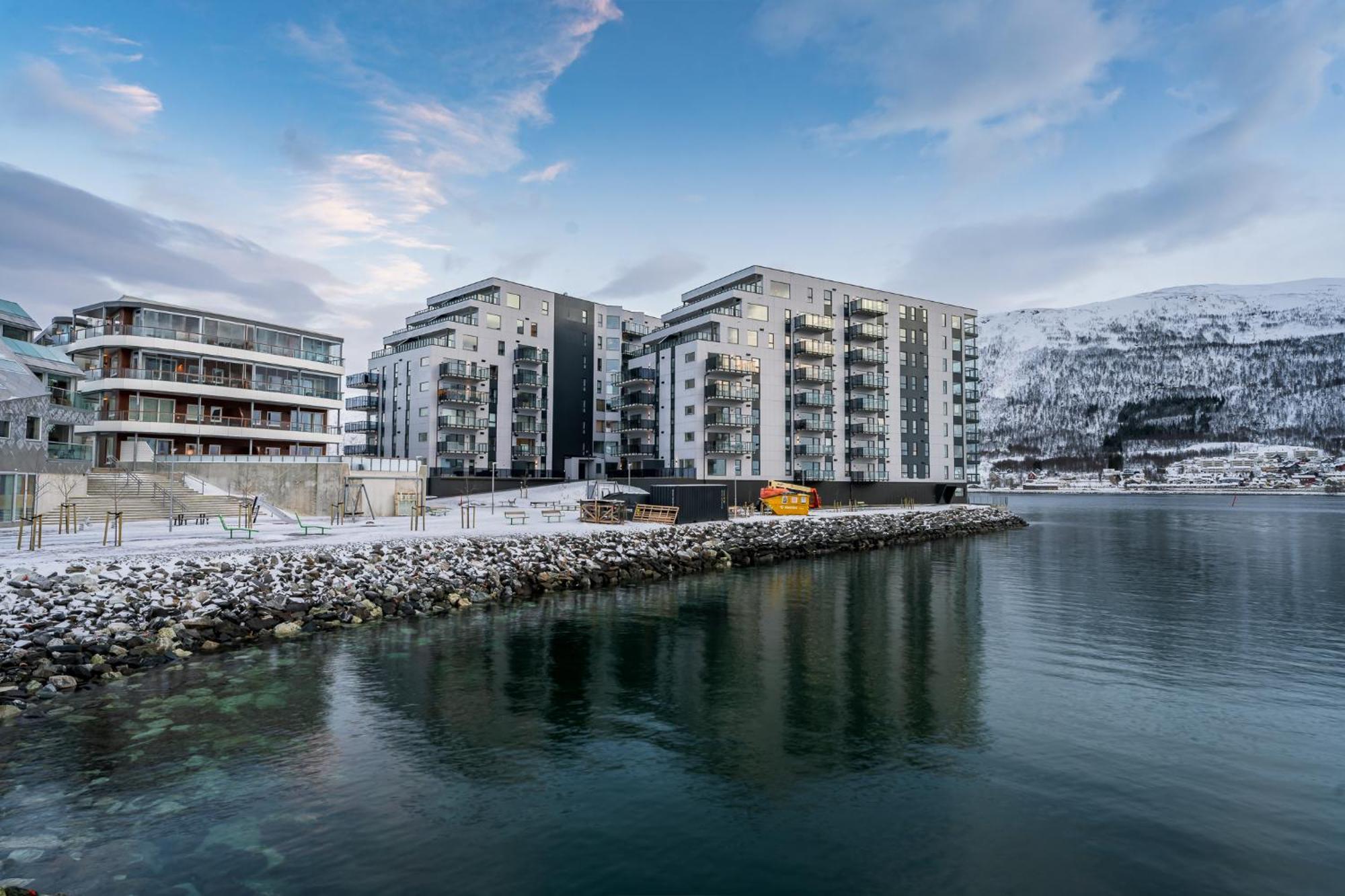 Northern Light Apartments - Nyholmen Luxury Penthouse B Tromsø Kültér fotó
