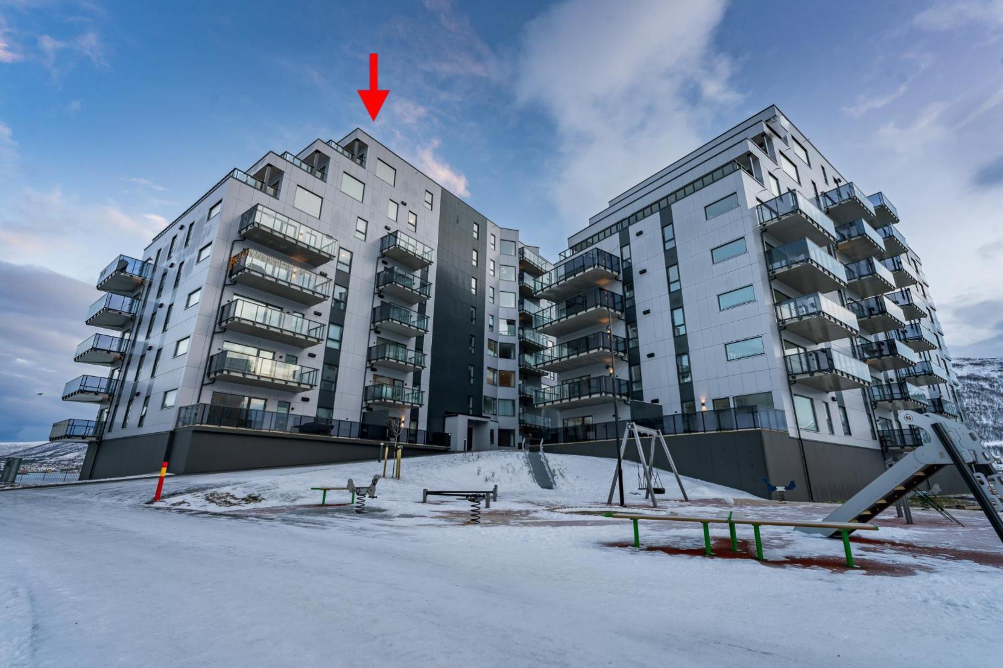 Northern Light Apartments - Nyholmen Luxury Penthouse B Tromsø Kültér fotó